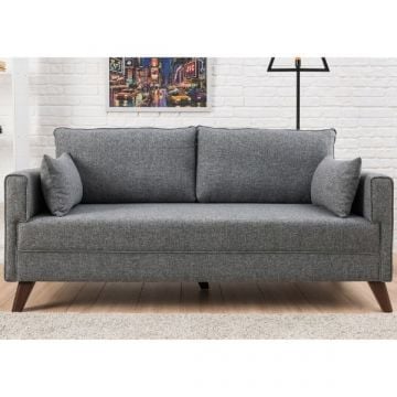 Tweezitsbank Balcab Home | 177 x 81 x 85 cm | Grijs