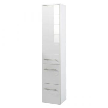 Kolomkast Rimini | 25 x 27 x 130 cm | Wit