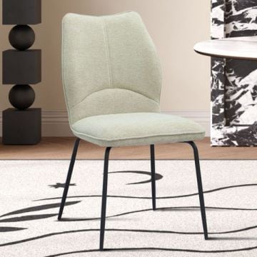 Stoel Lara | 47 x 60 x 88 cm | Écru-design