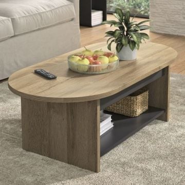 Salontafel Soho | 110 x 55 x 39 cm | Bruin