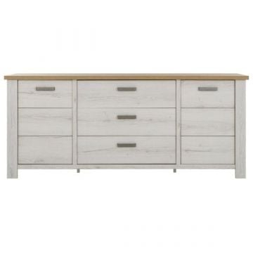 Dressoir Manosque | 220 x 50 x 94 cm | Helvezia Oak-design