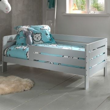 Peuterbed Anastasia 70 x 140cm dennenhout - grijs