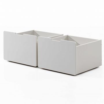 Set van 2 lades Pip - wit