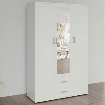 Kledingkast Marcolini | 120 x 52 x 185 cm | wit