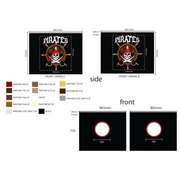 Bedtent Pirates