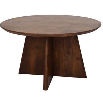 Ronde salontafel Reginald - Ø80x45cm - mangohout