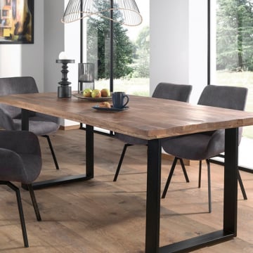 Tafel Margot 200x100 - bruin