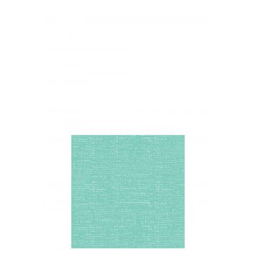 Pak 16 servet textielpapier turquoise small
