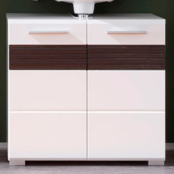 Wastafelkast Mezzo Bath | 60 x 34 x 56 cm | High Glossy White
