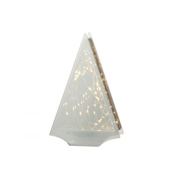 Decoration led triangle verre or large