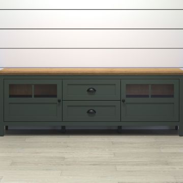 tv-meubel Stanton | 184 x 45 x 64 cm | Evoke Oak-design
