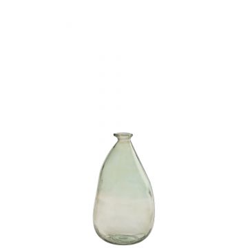 Vase cleo verre vert d'eau