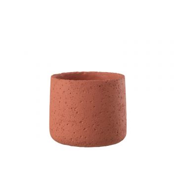 Bloempot potine cement terracotta medium