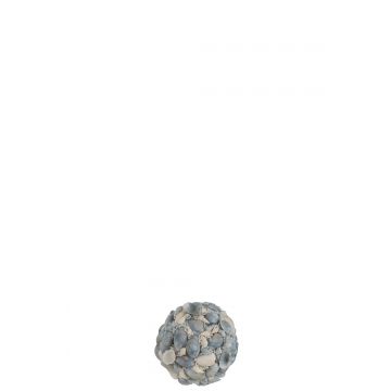 Boule coquillages bleu clair small