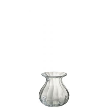 Vase amo verre transparent small