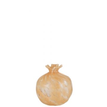 Vase melissa verre beige small