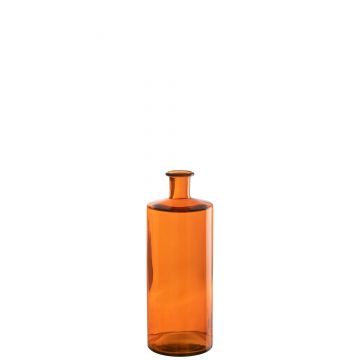 Vase large verre orange medium