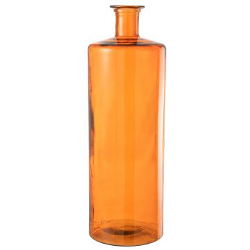 Vaas wijd glas orange large