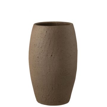 Vase enya ceramique marron small