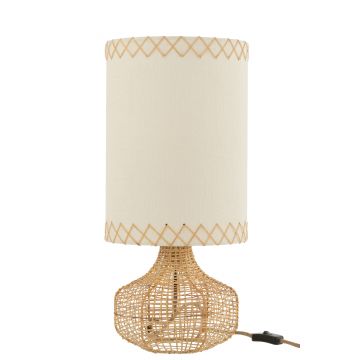 Lampe table ibiza white