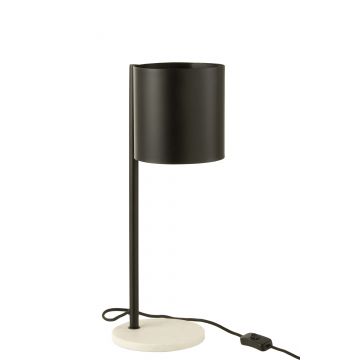 Lampe de table bart metal noir