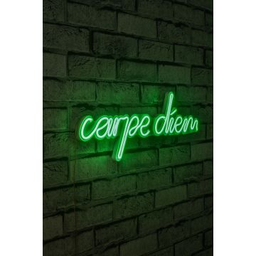 Neonverlichting Carpe Diem - Wallity reeks - Groen