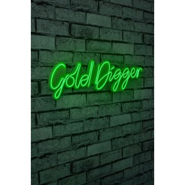 Neonverlichting Gold Digger - Wallity reeks - Groen