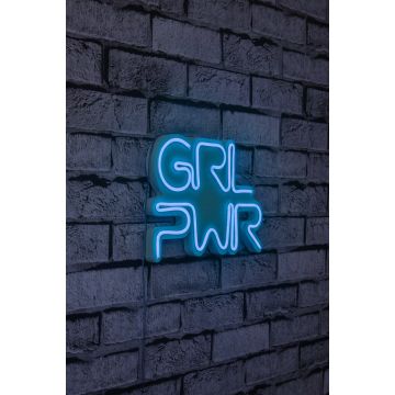 Neonverlichting Girl Power- Wallity reeks - Blauw