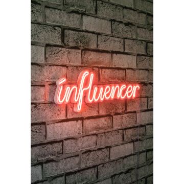 Neon Lighting Influencer - Série Wallity - Rouge