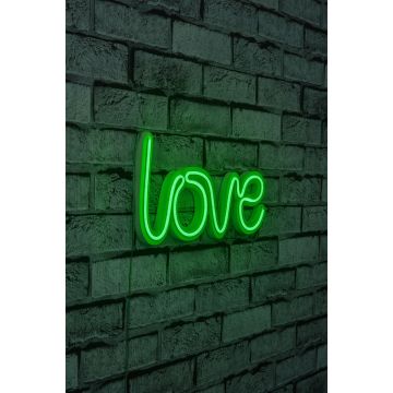 Neonverlichting Love - Wallity reeks - Groen