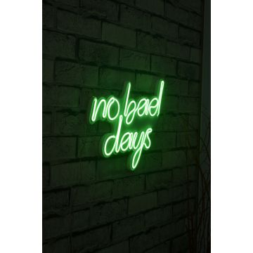 Neonverlichting No Bad Days - Wallity reeks - Groen