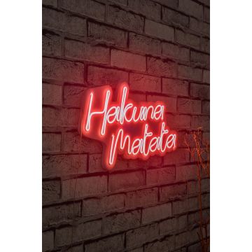 Neonverlichting Hakuna Matata - Wallity reeks - Rood