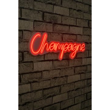 Neonverlichting Champagne - Wallity reeks - Rood 