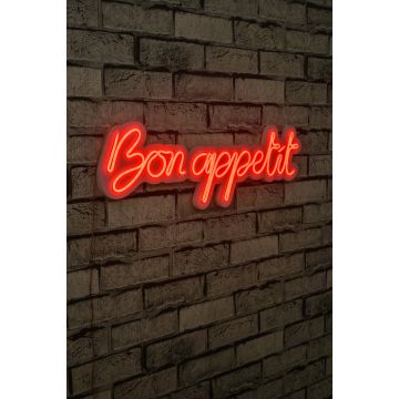 Neonverlichting Bon Appetit - Wallity reeks - Rood