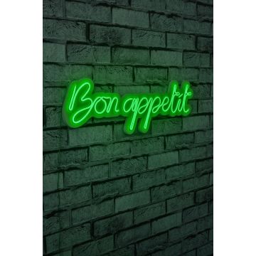 Neonverlichting Bon Appetit - Wallity reeks - Groen