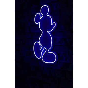 Neonverlichting Mickey Mouse- Wallity reeks - Paars