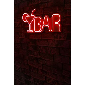 Neonverlichting cocktailbar - Wallity reeks - Rood