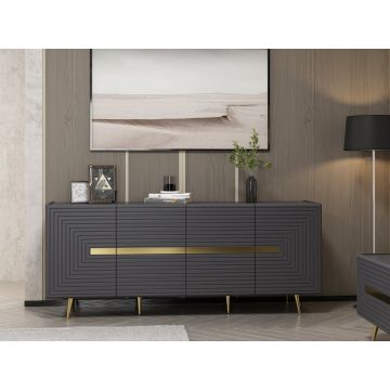 Console Woody Fashion 18mm - Anthracite
