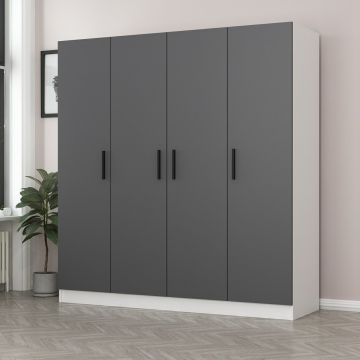 Armoire Woody Fashion Anthracite