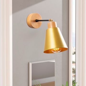 Eigentijdse Gouden Wandlamp | Strakke en Geraffineerde Home Decor Verlichting