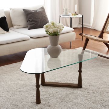 Table basse Locelso | 100% Pin | Noyer