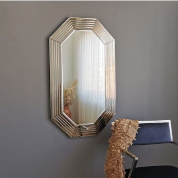 Locelso Spiegel | 60x100 cm | Wandbevestiging | Brons