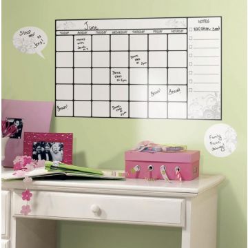 RoomMates muurstickers - Kalender whiteboard