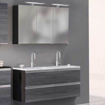 Ensemble salle de bains Lotuk 4 120cm - gris