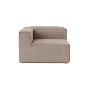 Atelier Del Sofa 1-Seat : 100% Hornbeam and Linen - Brown