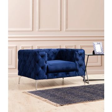 Fauteuil Del Sofa | 108 x 90 x 70 cm | Blauw