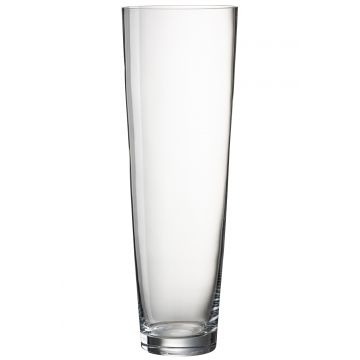 Vaas rond glas transparent