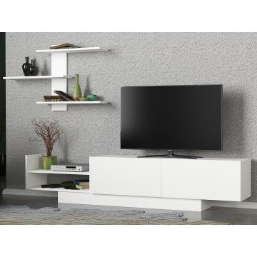 Woody Fashion TV-meubel | 100% Melamine | 18mm Dikte | Wit