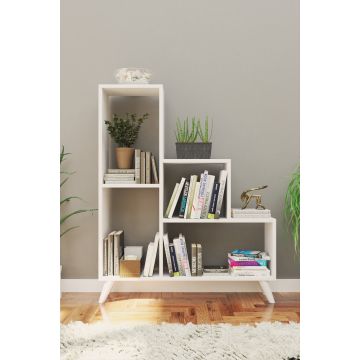 Elegance Bookshelf | 100 % mélaminé | blanc
