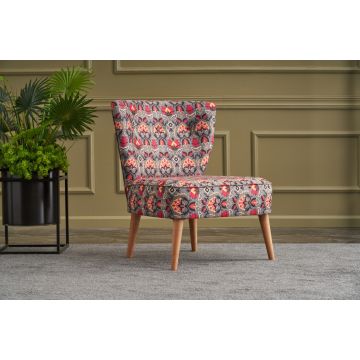 Wing Chair Del Sofa | 65 x 65 x 80 cm | Multicolor